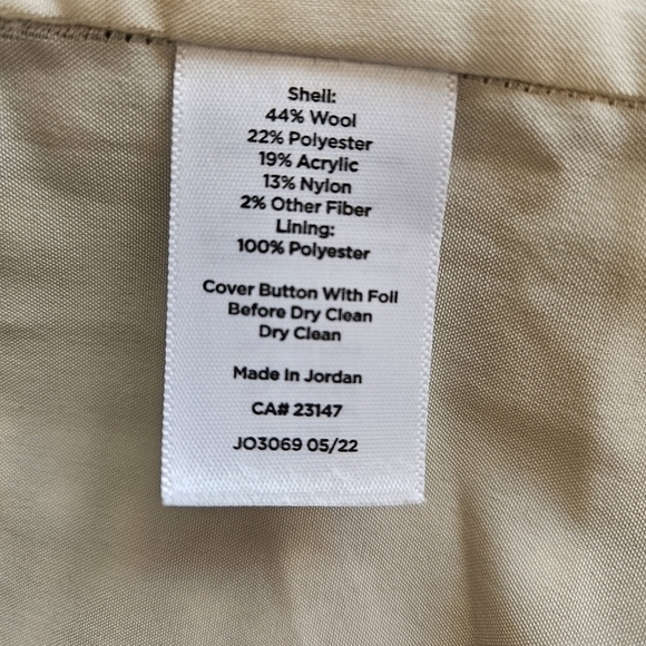 Talbots Academia Skirt Women‎ Size 8P Wool Blend A Line High Waist Plaid Lined - Picture 8 of 8